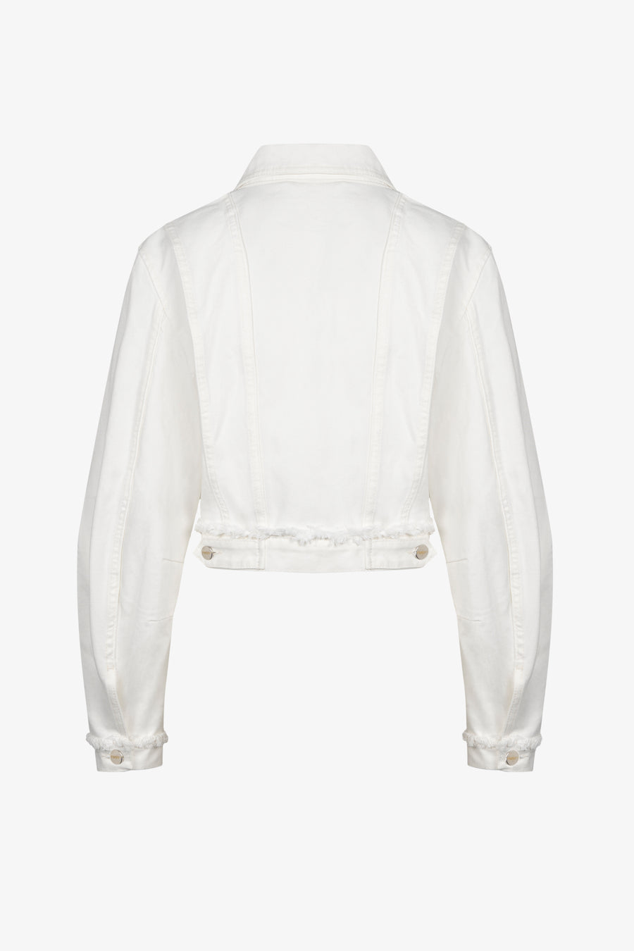 RAW DENIM JACKET OFF WHITE