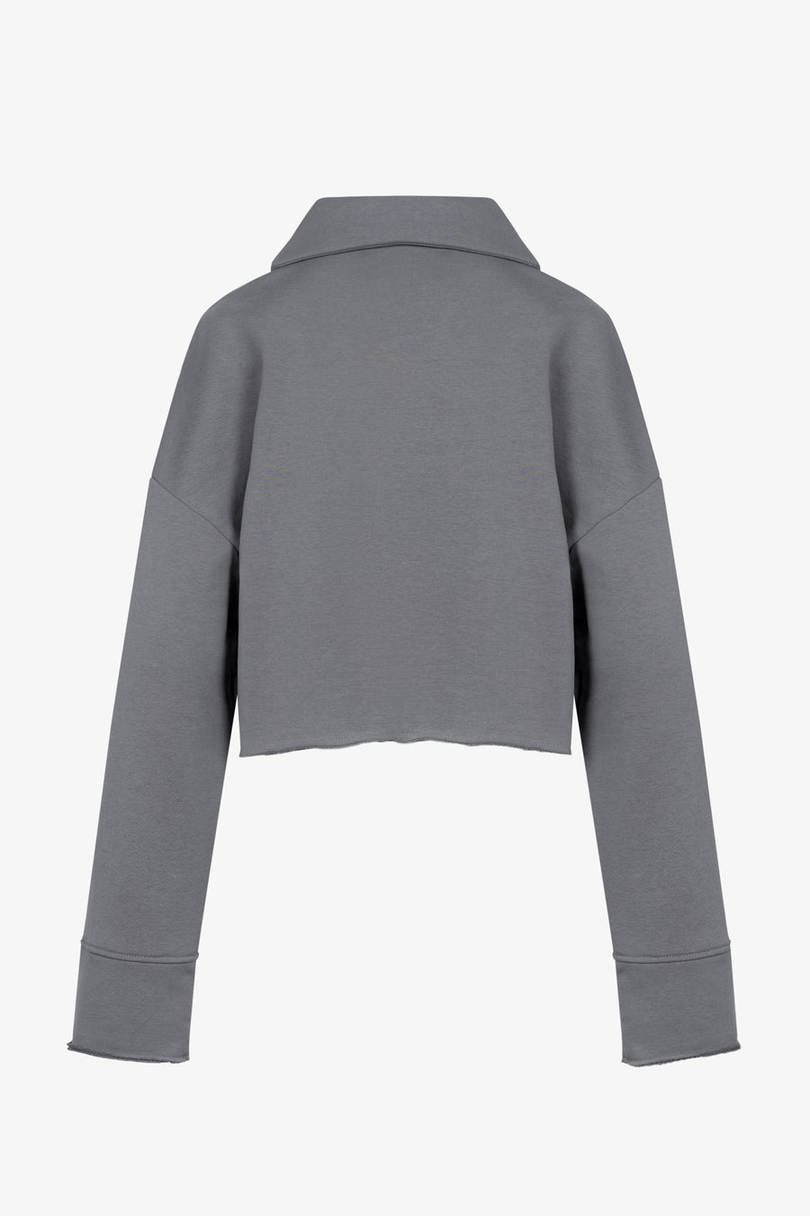 COLLAR SWEATSHIRT GREY