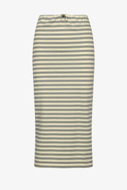 LONGA STRIPE SKIRT