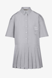 FOLD DRESS GREY