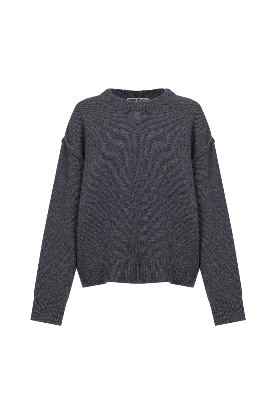 Emma crewneck sweater grey