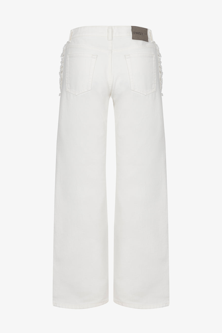 STONE DENIM JEANS OFF WHITE