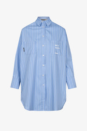 TUNIC STRIPE DRESS BLUE