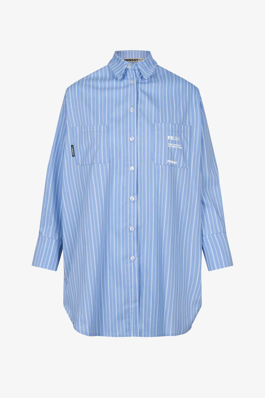 TUNIC STRIPE DRESS BLUE