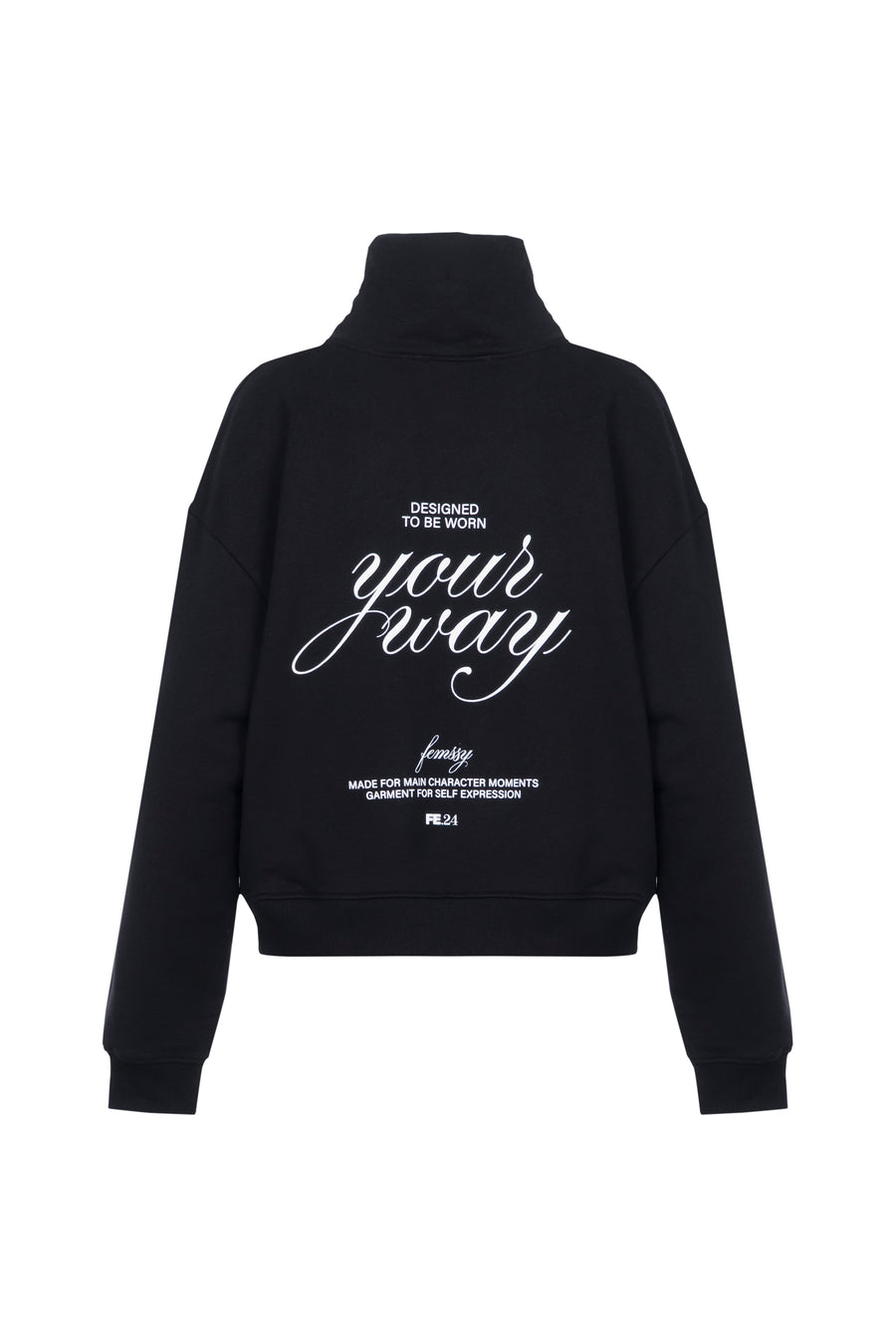 Your way sweatshirt black