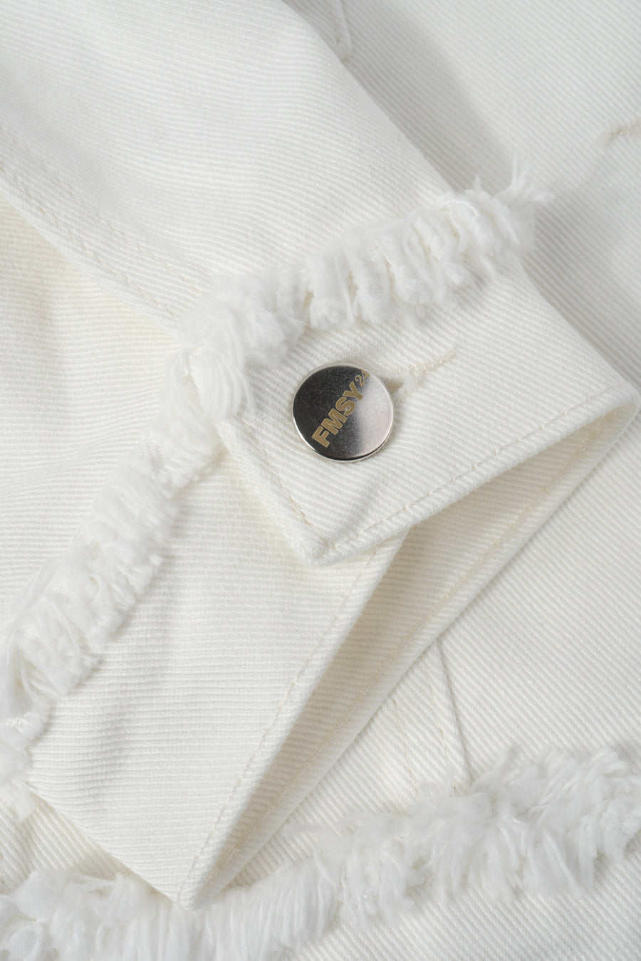 RAW DENIM JACKET OFF WHITE