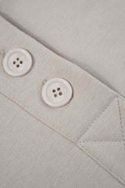 COLLAR SWEATSHIRT BEIGE