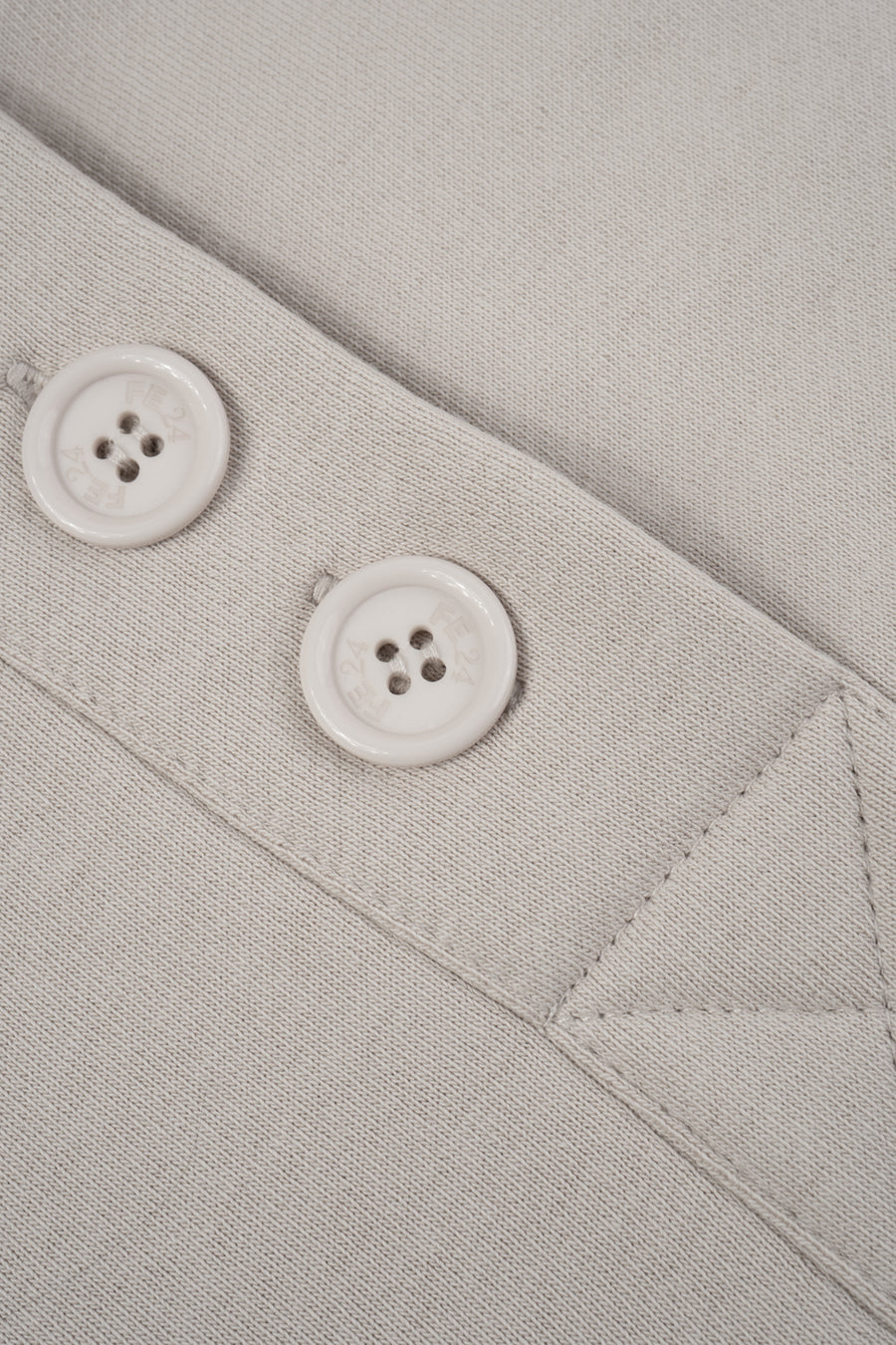 COLLAR SWEATSHIRT BEIGE