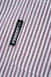 TUNIC STRIPE DRESS VIOLET