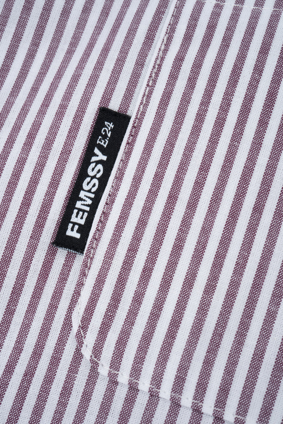 TUNIC STRIPE DRESS VIOLET