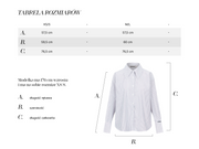 Kaia stripe shirt grey