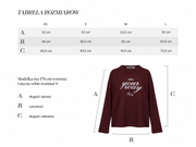 Ava longsleeve burgundy