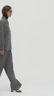 Boy shirt grey melange