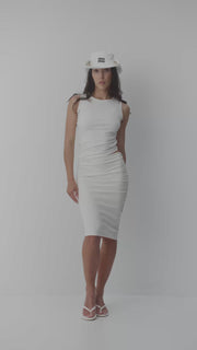 TALIA DRESS WHITE